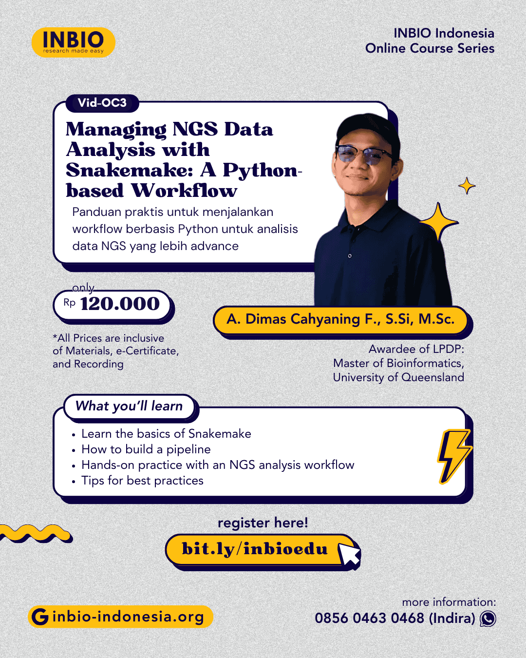 Managing NGS Data Analysis with Snakemake: A Python-based Workflow
