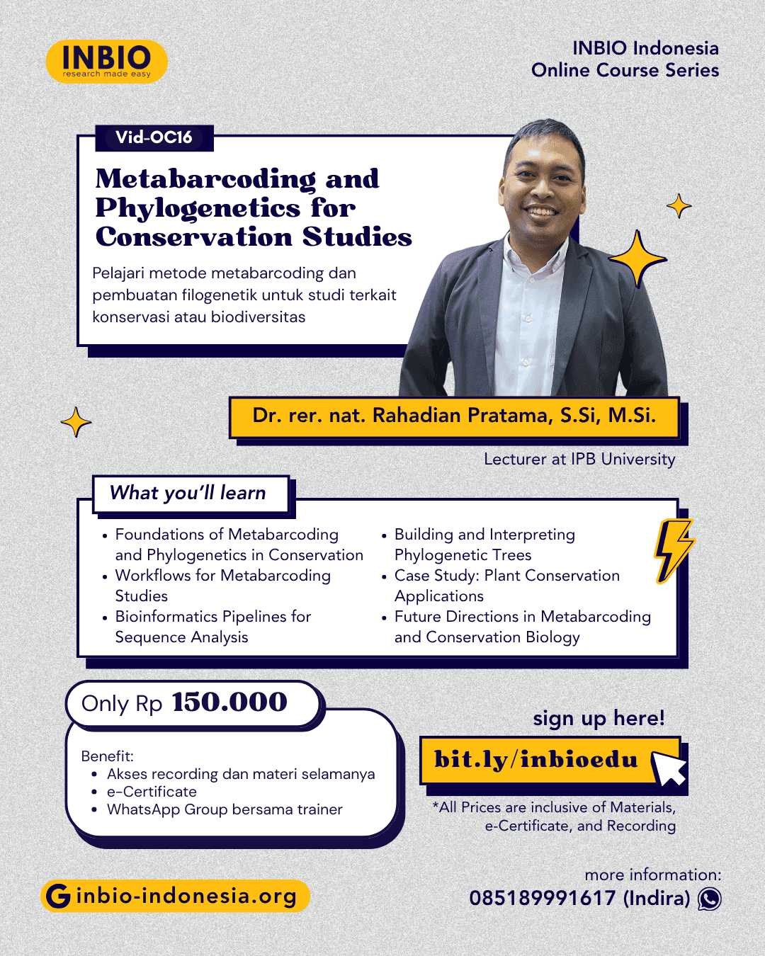 Metabarcoding and Phylogenetics for Conservation Studies